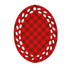 Holiday Ornament (oval Filigree) by dressshop