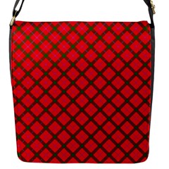 Holiday Flap Closure Messenger Bag (s) by dressshop