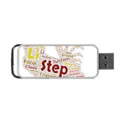 Fighting Golden Rooster  Portable Usb Flash (one Side) by Pantherworld143