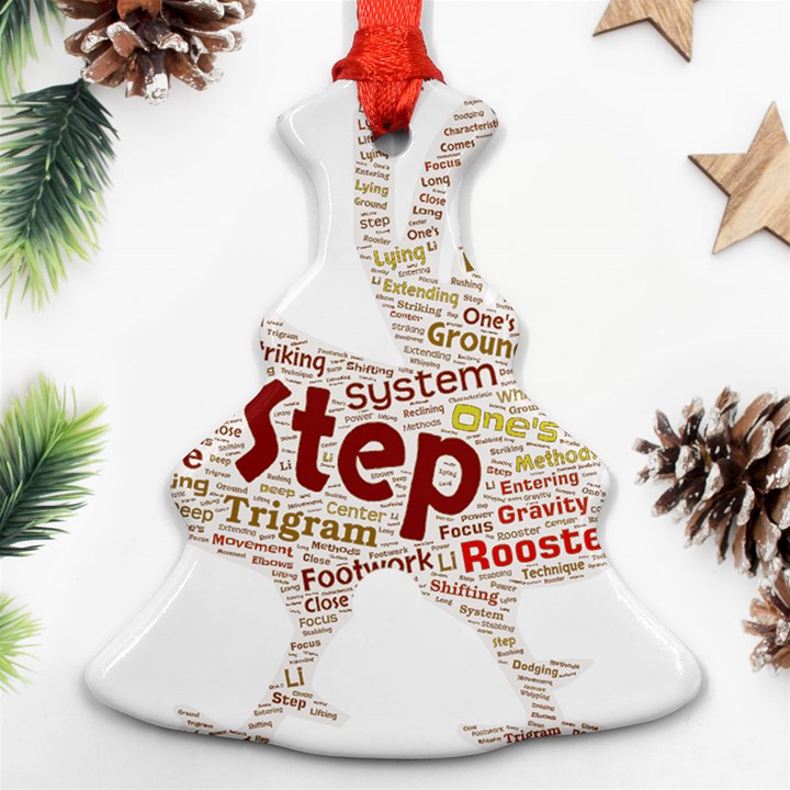 Fighting Golden Rooster  Ornament (Christmas Tree) 