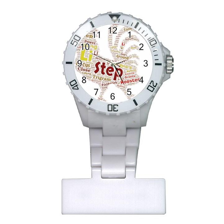 Fighting Golden Rooster  Plastic Nurses Watch