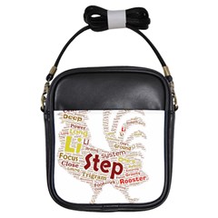 Fighting Golden Rooster Girls Sling Bag