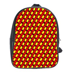 Rby-b-8-9 School Bag (large) by ArtworkByPatrick