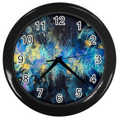 Luminescence Wall Clock (black) by CKArtCreations