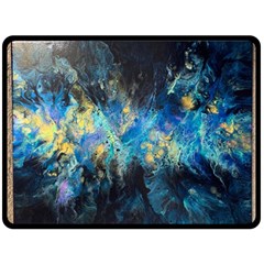 Luminescence Fleece Blanket (large)  by CKArtCreations