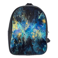 Luminescence School Bag (xl) by CKArtCreations