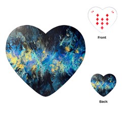 Luminescence Playing Cards Single Design (heart) by CKArtCreations