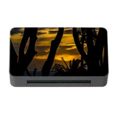 Silhouette Sunset Landscape Scene, Montevideo   Uruguay Memory Card Reader With Cf by dflcprints