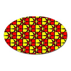 Rby-b-9-1 Oval Magnet by ArtworkByPatrick