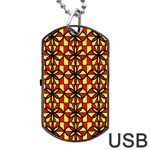 RBY-B-9-2 Dog Tag USB Flash (One Side) Front