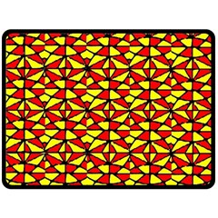 Rby-b-9-4 Fleece Blanket (large)  by ArtworkByPatrick