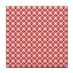 Df Persimmon Tile Coaster by deformigo