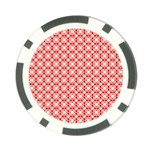 DF Persimmon Poker Chip Card Guard Front