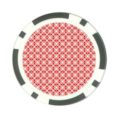 Df Persimmon Poker Chip Card Guard (10 Pack) by deformigo