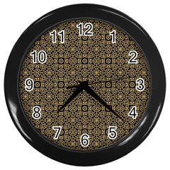 Df Nusa Penida Wall Clock (black) by deformigo