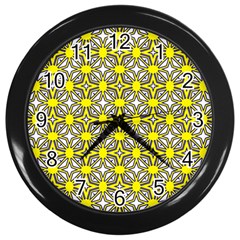 Df Fergano Wall Clock (black) by deformigo