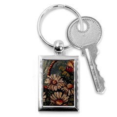 Old Embroidery 1 1 Key Chain (rectangle) by bestdesignintheworld