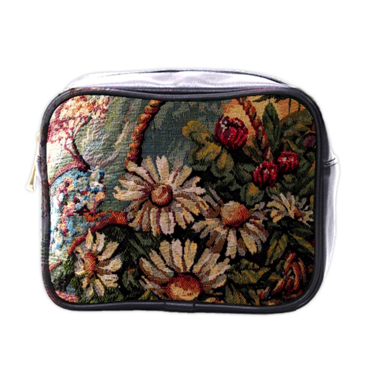 Old Embroidery 1 1 Mini Toiletries Bag (One Side)