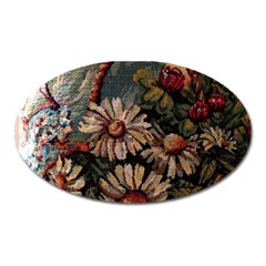 Old Embroidery 1 1 Oval Magnet by bestdesignintheworld