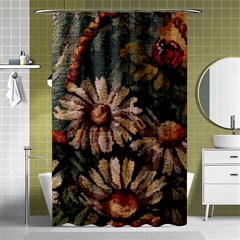 Old Embroidery 1 1 Shower Curtain 48  X 72  (small)  by bestdesignintheworld