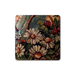 Old Embroidery 1 1 Square Magnet by bestdesignintheworld