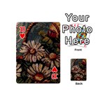 Old Embroidery 1 1 Playing Cards 54 Designs (Mini) Front - Heart10