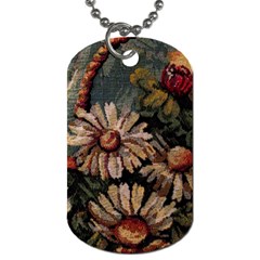 Old Embroidery 1 1 Dog Tag (one Side) by bestdesignintheworld