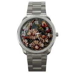 Old Embroidery 1 1 Sport Metal Watch by bestdesignintheworld