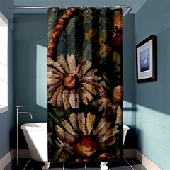 Old Embroidery 1 1 Shower Curtain 36  X 72  (stall)  by bestdesignintheworld