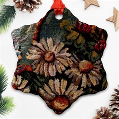 Old Embroidery 1 1 Ornament (snowflake) by bestdesignintheworld