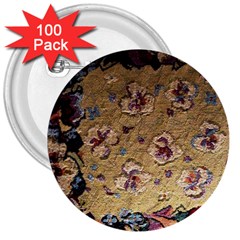 Old Embroidery 1 2 3  Buttons (100 Pack)  by bestdesignintheworld