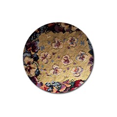 Old Embroidery 1 2 Magnet 3  (round) by bestdesignintheworld