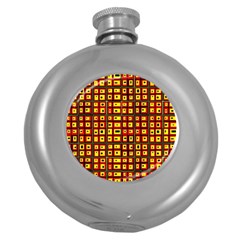 Rby-b-9-5 Round Hip Flask (5 Oz) by ArtworkByPatrick