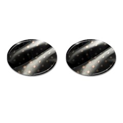 Polka Dots 1 1 Cufflinks (oval) by bestdesignintheworld