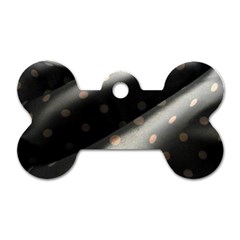 Polka Dots 1 1 Dog Tag Bone (one Side) by bestdesignintheworld