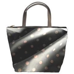 Polka Dots 1 1 Bucket Bag by bestdesignintheworld