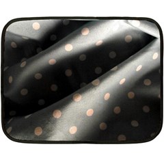 Polka Dots 1 1 Fleece Blanket (mini) by bestdesignintheworld