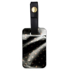 Polka Dots 1 1 Luggage Tag (one Side) by bestdesignintheworld