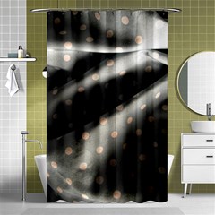 Polka Dots 1 1 Shower Curtain 48  X 72  (small)  by bestdesignintheworld