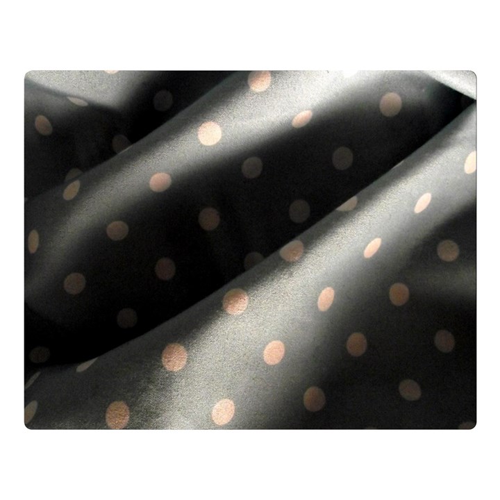 Polka Dots 1 1 Double Sided Flano Blanket (Large) 