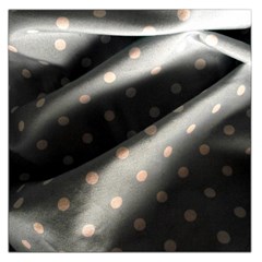 Polka Dots 1 1 Large Satin Scarf (square)