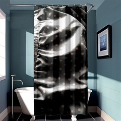 Polka Dots 1 2 Shower Curtain 36  X 72  (stall)  by bestdesignintheworld