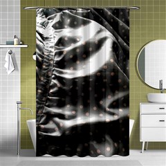 Polka Dots 1 2 Shower Curtain 48  X 72  (small)  by bestdesignintheworld