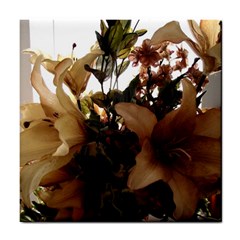 Lilies 1 1 Tile Coaster by bestdesignintheworld