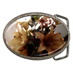 Lilies 1 1 Belt Buckles by bestdesignintheworld