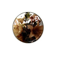 Lilies 1 1 Hat Clip Ball Marker by bestdesignintheworld