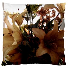 Lilies 1 1 Large Cushion Case (two Sides) by bestdesignintheworld