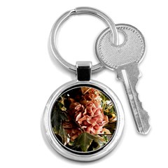 Begonia 1 1 Key Chain (round) by bestdesignintheworld