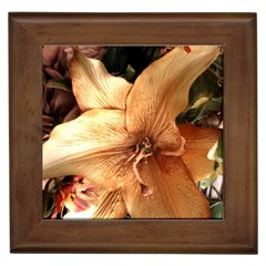 Lilies 1 3 Framed Tile by bestdesignintheworld