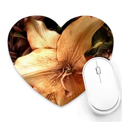 Lilies 1 3 Heart Mousepads by bestdesignintheworld